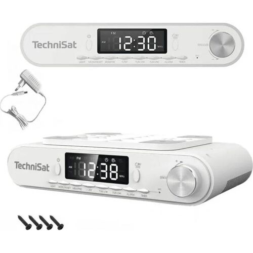 Recepteur audio - transmetteur audio Technisat - 76-4978-10 - Radio Radio suspendue de cuisine, blanche