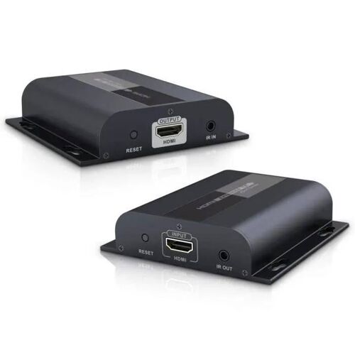 PremiumCord HDBitT Extendeur HDMI 120 m Via LAN - khext120-1