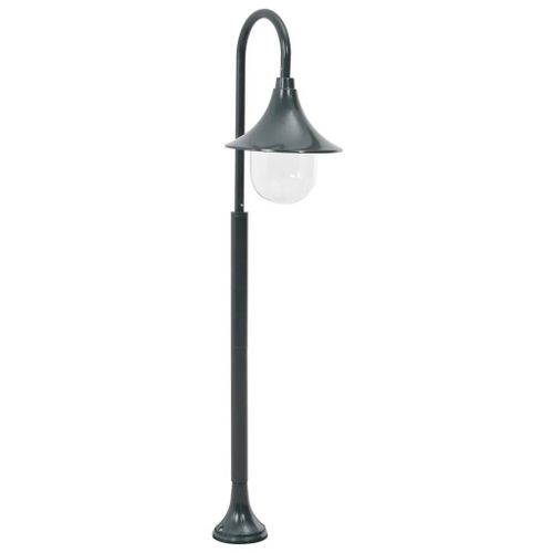 Prolenta Premium - Lampadaire De Jardin E27 120 Cm Aluminium Vert Foncé