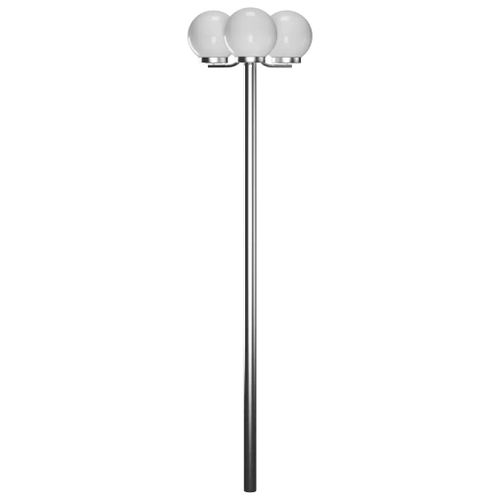 Prolenta Premium - Lampadaire De Jardin 3 Lampes 220 Cm