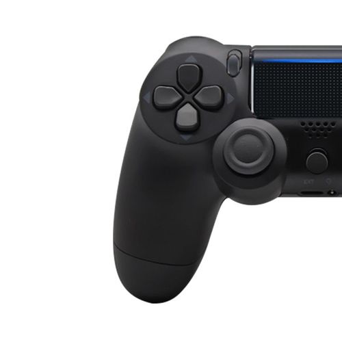 Manette de jeu avec motion sensing à six axes, double vibration et Bluetooth (adaptée pour PS4) noir