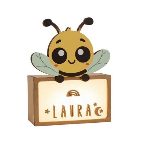 Lampe À Poser Personnalisable - Abeille