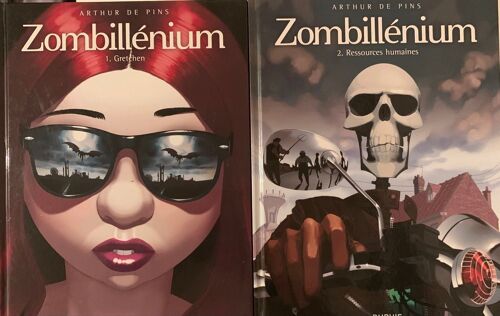 Zombillénium-1 Et 2 - 2010/2011 - Chez Dupuis - Par Arthur  Du Pins Be Fantastique -