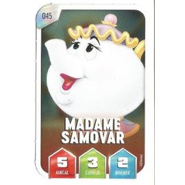 Carte Disney -Leclerc 2025 - N°45 - Madama Samovar