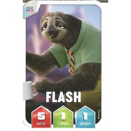 Carte Disney -Leclerc 2025 - N°26 - Flash