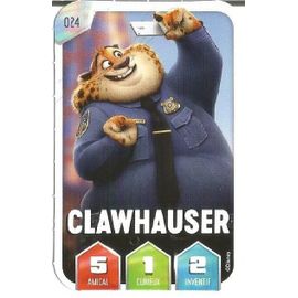 Carte Disney -Leclerc 2025 - N°24 - Clawhauser