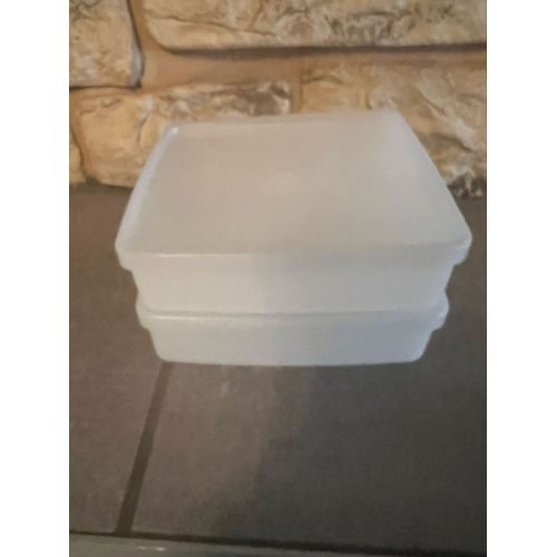 Lot De 2 Boîtes De Conservation Vintage Tupperware 
