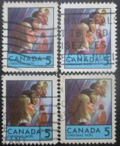 Canada N°417 X 4 Oblitéré