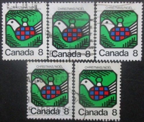 Canada N°516 X 5 Oblitéré