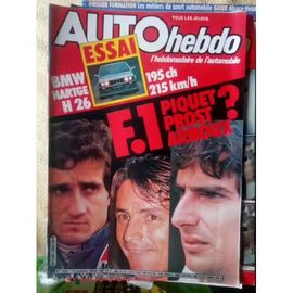 Auto Hebdo 390 De 1983 Opel Junior,Bmw Hartge H26,Production