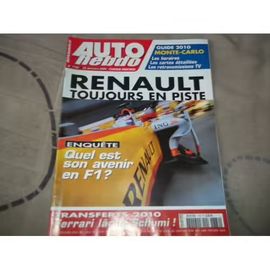 Auto Hebdo 1732 De 2009 Renault F1 Team,Guide Monte Carlo,Bilan Wtcc,Muller,Loeb,Alpe D'Huez,Seat Leon Cupra R,