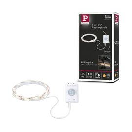 Strip Led Fonctionnement Sur Piles 1m Revêtue 1,4w 156lm/M 30 Leds/M 3000k