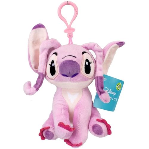 Peluche - Disney Stitch - Angel - 14 cm - Attache