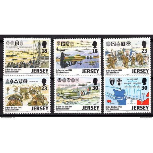 Jersey 1994 Cinquantenaire Du Debarquement Neuf** Yvert N° 653.58
