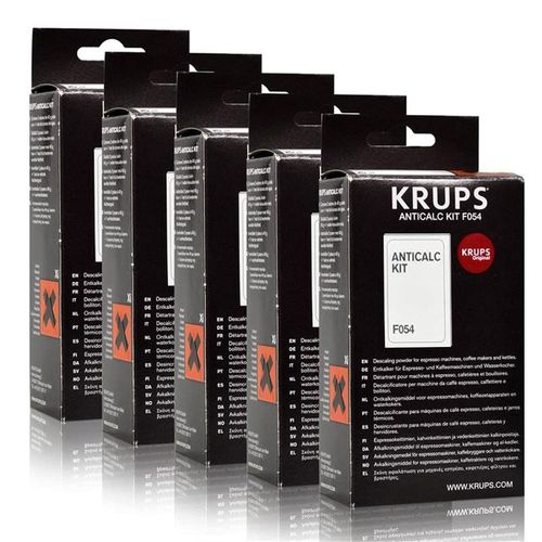 Krups - Kit Anticalcaire et détartrant -Lot de 5 - F056
