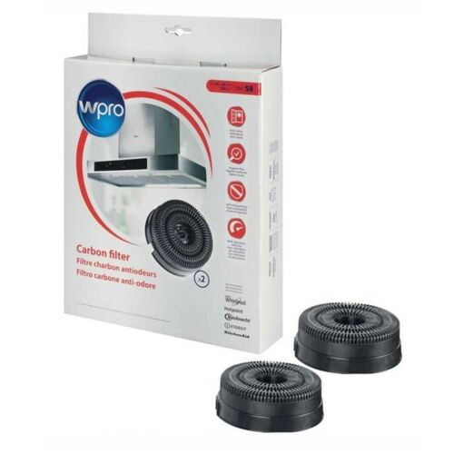Filtres à charbon type 58 pour Hotte WHIRLPOOL 484000008782