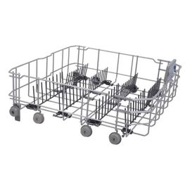 Panier inférieur avec roulettes (52,5 x 52,5 x 17,3 cm) pour lave-vaisselle BEKO, Altus - 1766810083
