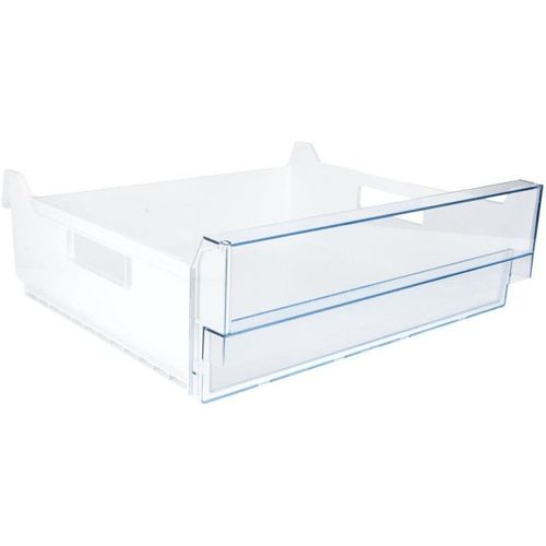Tiroir supérieur (41 x 38 x 14 cm) compartiment congélateur pour réfrigérateur combiné Gorenje, Hisense, Panasonic - 571808