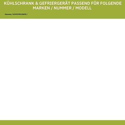 Couvercle de compartiment congélateur compatible avec Siemens 00708742 supérieur pour compartiment intérieur congélateur