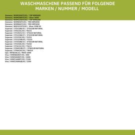 Courroie trapézoïdale compatible avec Bosch 00264987 1180PJ5E élastique pour machine à laver et sèche-linge