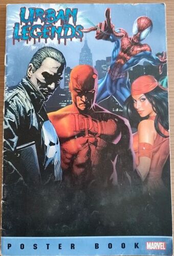 Poster Book Marvel : Urban Legends