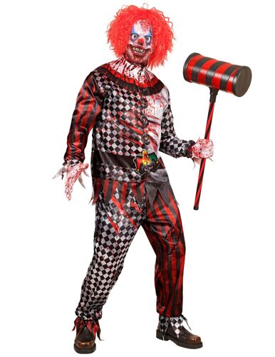 Déguisement Intégral Clown Tueur Adulte - Taille: Xxl