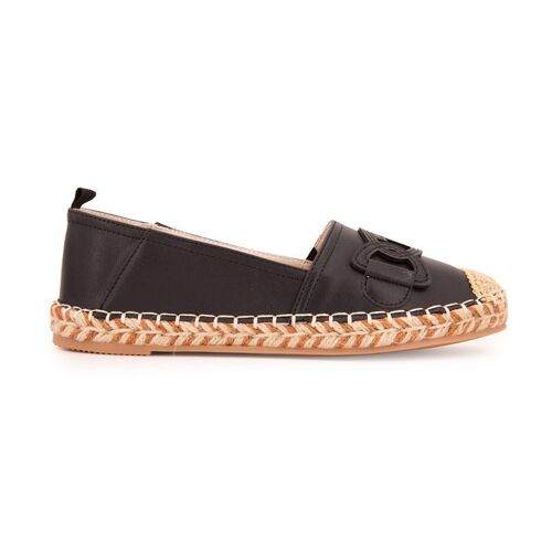 Chaussures Espadrilles Similicuir Avec Semelle En Corde Colorée Tom Tailor