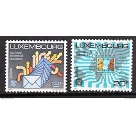 Luxembourg 1988 Paire Europa Transports Et Communications  Yvert N° 1149-50 Neuf**