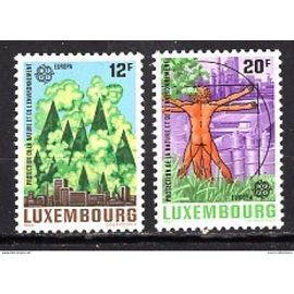 Luxembourg 1986 Paire Europa Protection De La Nature  Yvert N° 1101-02 Neuf**