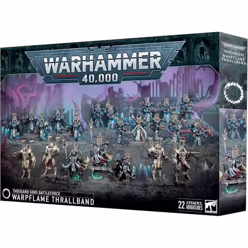 Warhammer 40,000 ( 40k ) - Thousand Sons Battleforce : Warpflame Thrallband