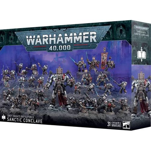 Warhammer 40,000 ( 40k ) - Battleforce Grey Knights : Conclave Seraphique