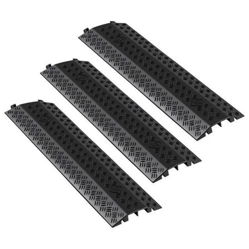 Rampe De Protection Pour Câbles - Duoku - Cp-P03 - 3 Pièces - Charge 7938 Kg - Dimensions 51 X 28 Mm