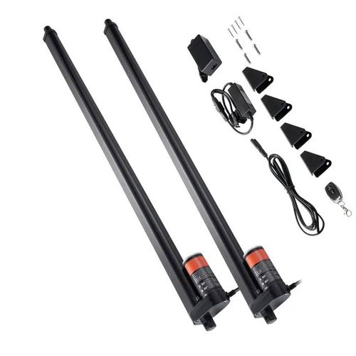 Kit d'Actionneur Linéaire 12 V-Duoku-2 Pièces 30 pouces 1000 N-Haute Vitesse 0,35"/s-Protection IP54-Télécommande sans Fil Incluse