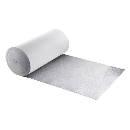 Isolant Thermique Réfléchissant - DUOKU - 12,2 x 76,2 m - Aluminium - Mousse EPE - Intérieur
