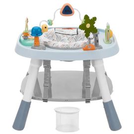 Centre D'activité Bébé-Duoku-Siège Rotatif 360°-Hauteur Réglable-Centre De Jeu Interactif-Balle-Poussoir & Table De Jeu Pour Bébé