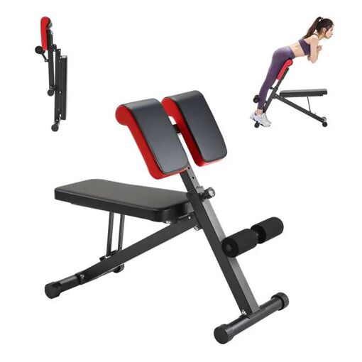 Banc De Musculation Réglable - Noir - Capacité 300 Kg - Acier Allié - Neuf Sous Emballage