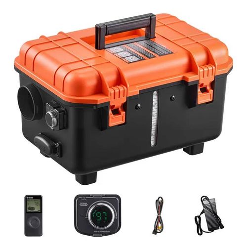 Chauffage Diesel 8 Kw-Duoku-Dc 12 V/24 V-Modèle Portable Tout-En-Un-Avec Télécommande Et Écran Lcd-Réservoir De 4 L