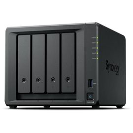 Synology DiskStation DS925+ serveur de stockage NAS Ryzen Embedded V1500B 4 Go DDR4 0 To Noir