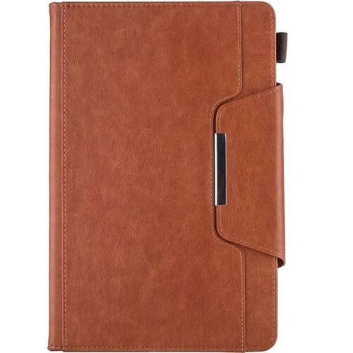 Etui en cuir - NIKCORP - iPad Mini 6 (2021) - Marron - Premium - Compartiments pour cartes