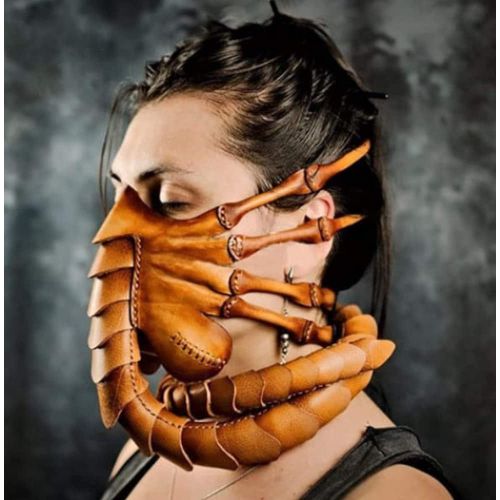 Masque De Carnaval Exagéré De Scorpion En Latex, Accessoire De Déguisement Original Pour Halloween, Fêtes, Bars, Spectacles Et Décors De Films