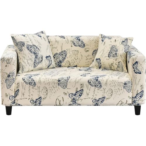 Housse De Canapé Extensible Universelle 2 Places En Polyester, Très Élastique, Protection Contre La Poussière Et Les Poils D'animaux, 33 X 27 X 6.5 Cm, 0.6 Kg, Disponible En Plusieurs Coloris