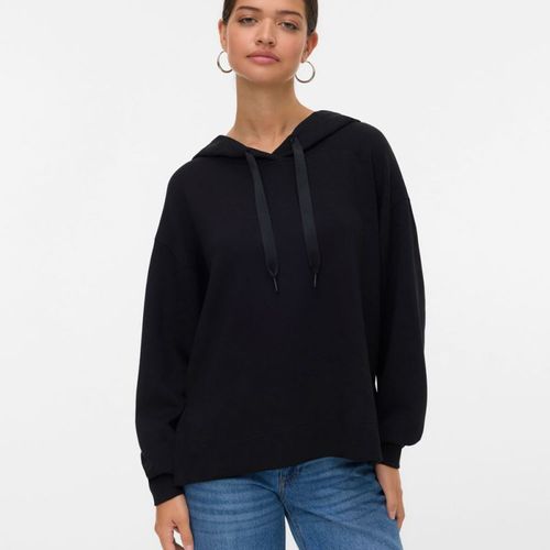 Sweat À Capuche Maille Avec Cordons Rubans Hali Femme Vero Moda