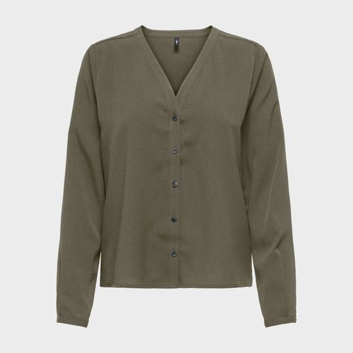 Chemisier Col V Lenia Kalamata Avec Boutons Femme Only