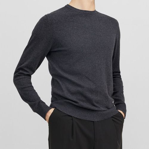 Pull Maille Coton Col Rond Tissu Tricoté Homme Jack & Jones