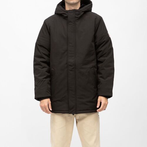 Parka Cal Courte À Capuche Logo Relief Homme Compagnie De Californie