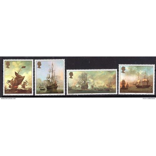 Jersey 1974 Tableau La Marine De Peter Monamy Neuf** Yvert N° 104-07