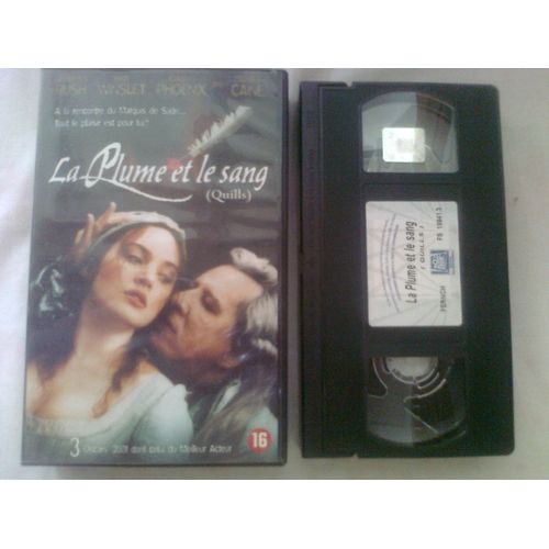 Cassette Vidéo Vhs - Quills (La Plume Et Le Sang) - Geoffrey Rush