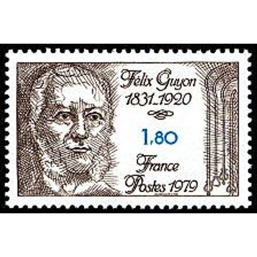 Félix Guyon Chirurgien Année 1979 N° 2052 Yvert Et Tellier Luxe