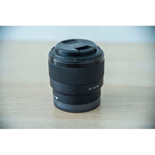 -Sony FE 50mm f/1.8 ¿ Monture E ¿ Objectif plein format
