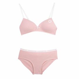 Ensemble Lingerie Avec Logo 10-16 Ans Enfant Lulu Castagnette